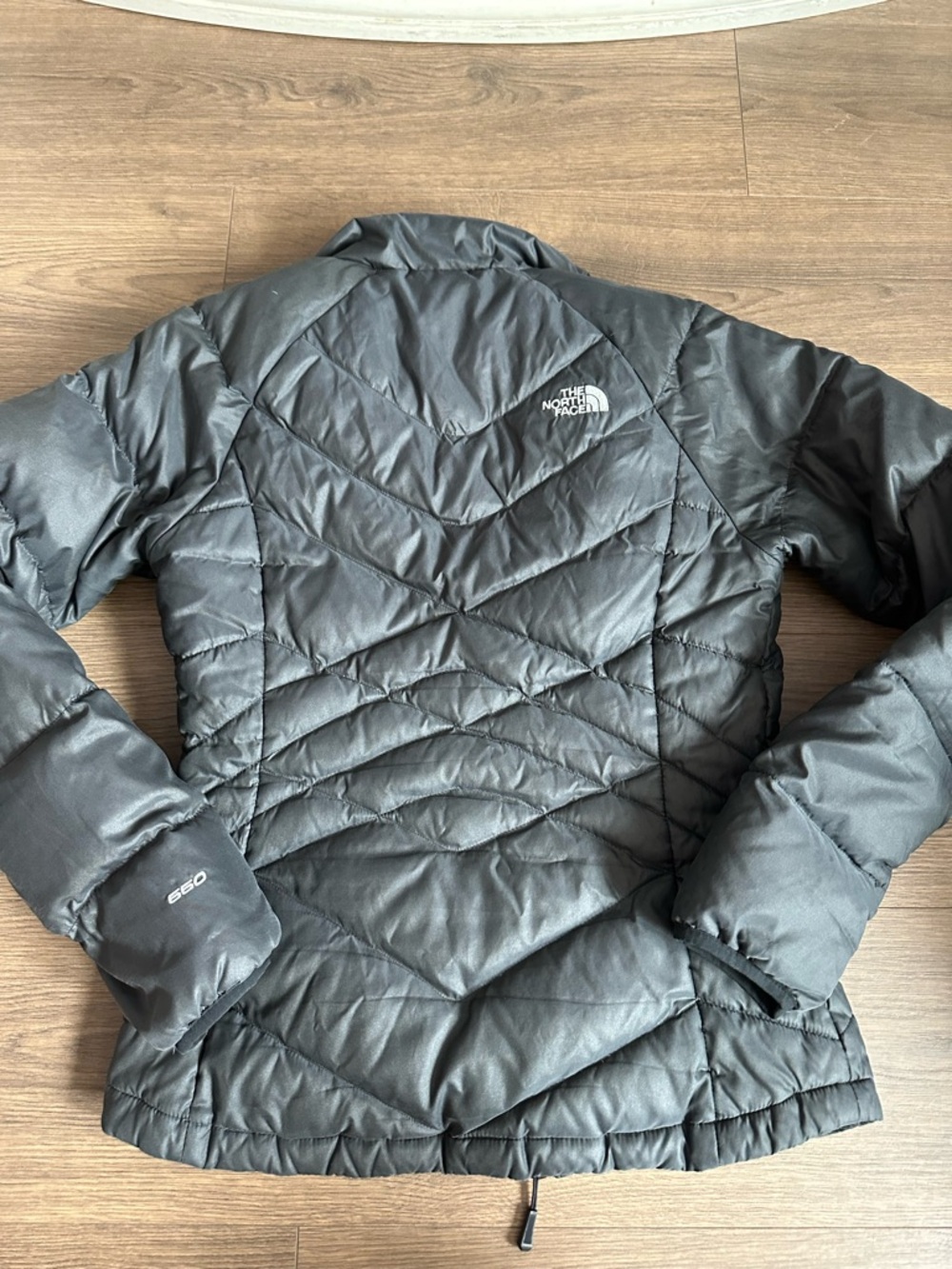 The North Face Women's Charcoal Quilted Puffer Jacket